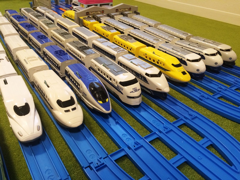 500系中間車と新幹線の長編成化: プラレールタイム